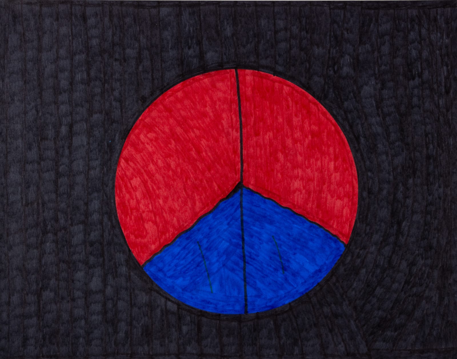 Bill Lilly, Peace Sign, 2022