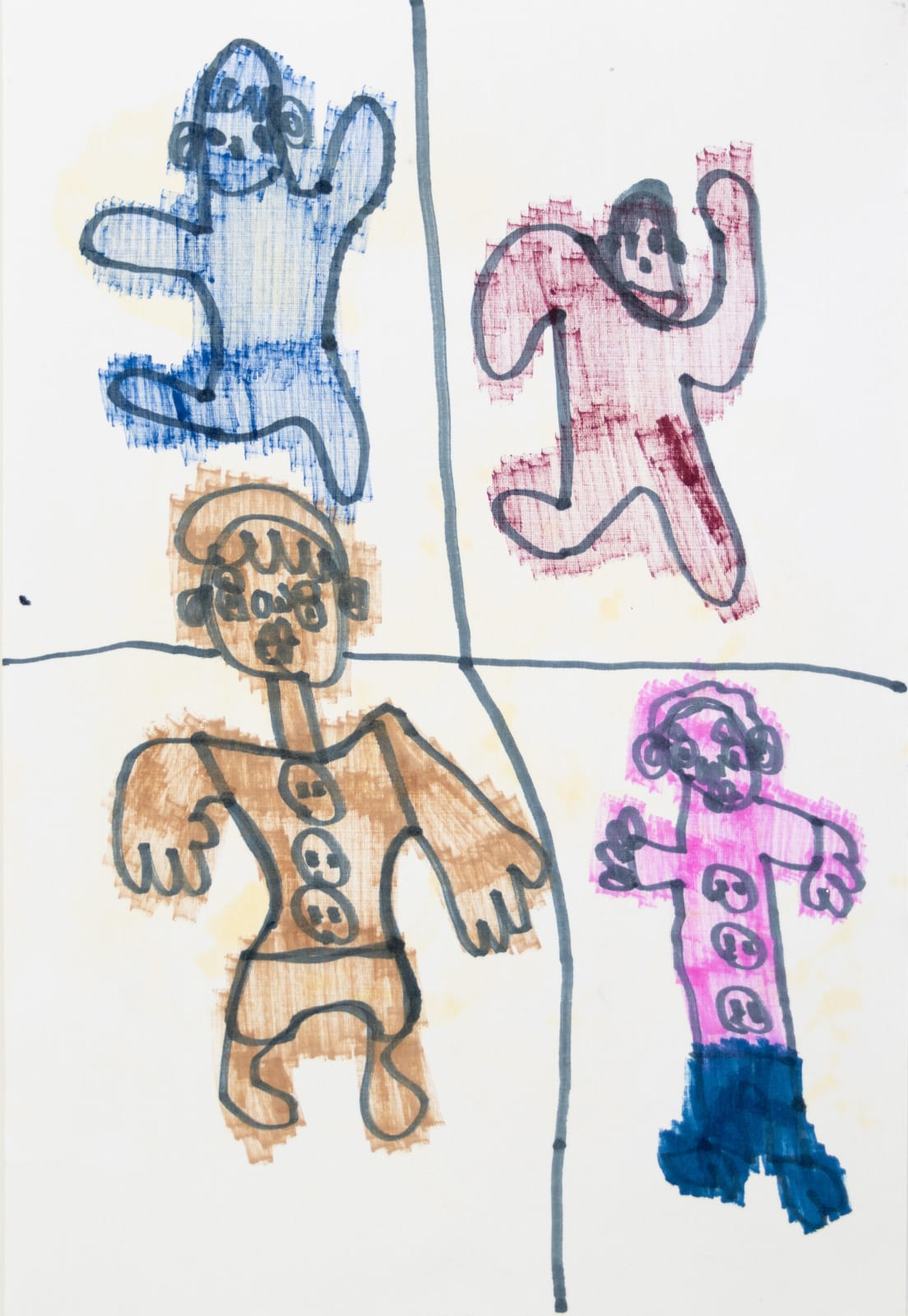 Kelly Stone, Running Boys, 2024