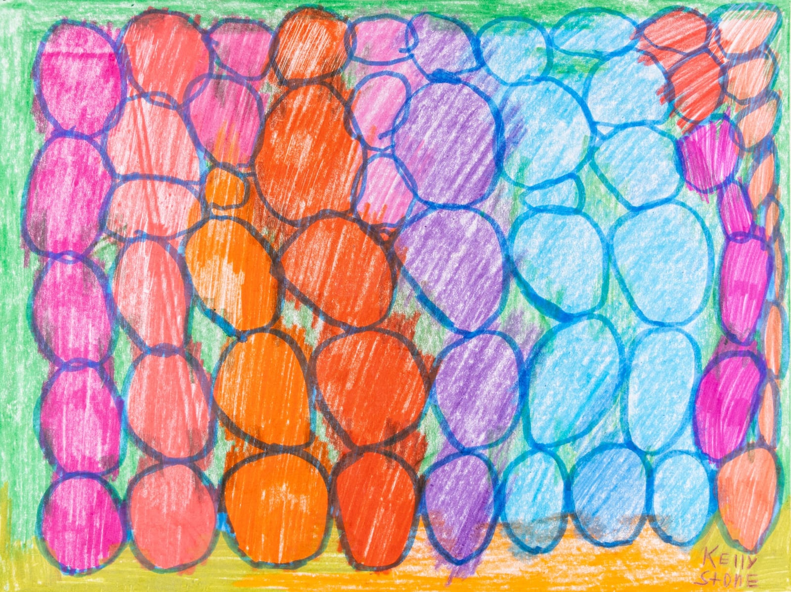 Kelly Stone, Cricles, 2018