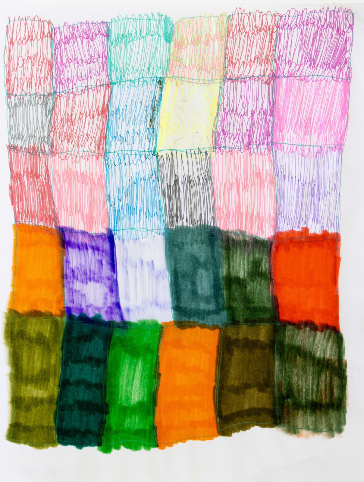 Kelly Stone, Squares, 2024