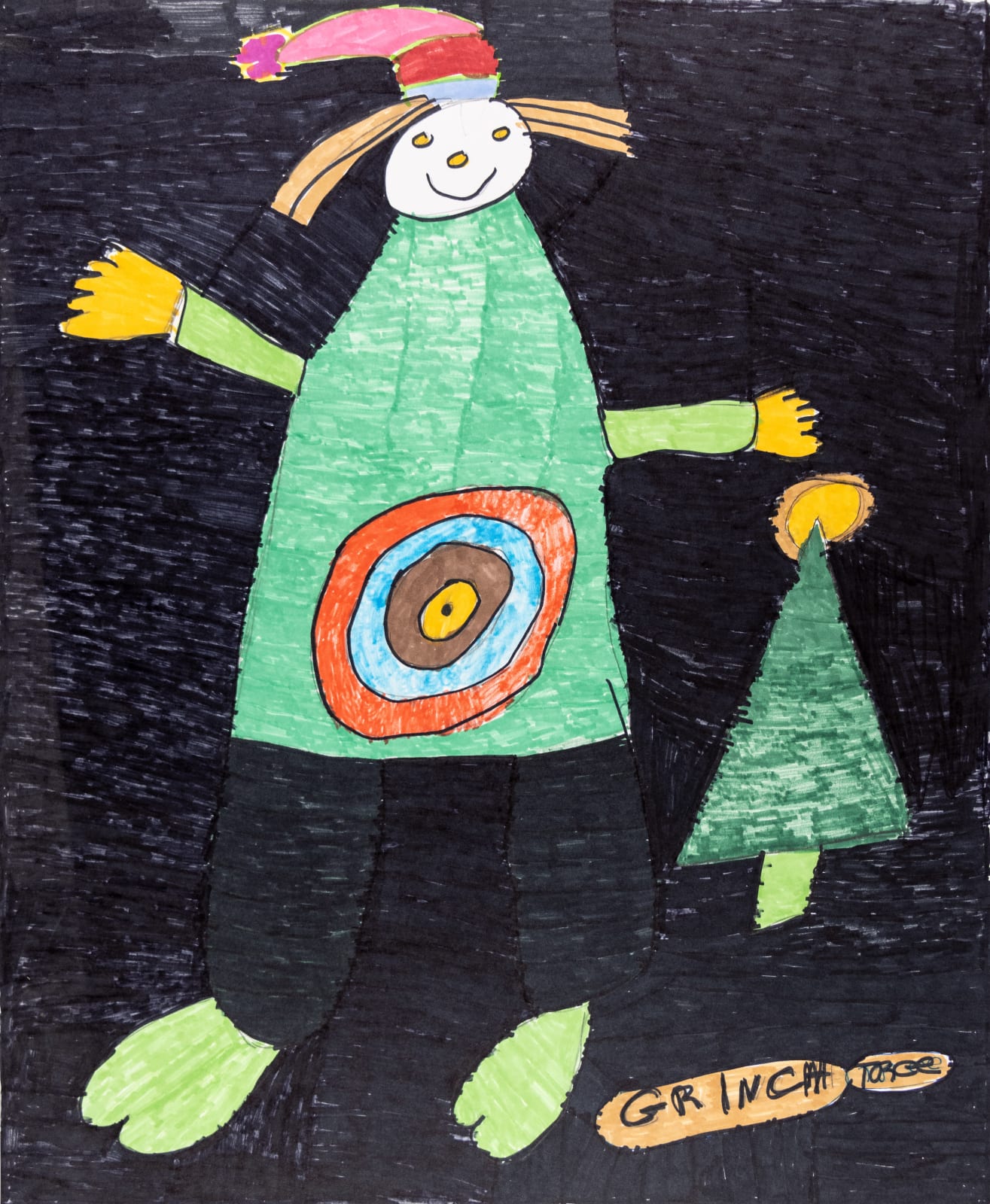 Maria Vanik, Grinch Tree, 2021