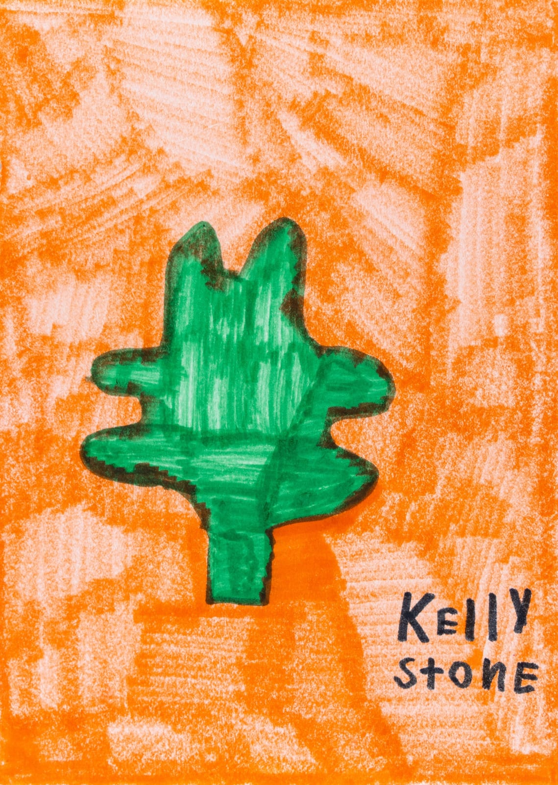 Kelly Stone, Untitled (Green Shape), n.d.