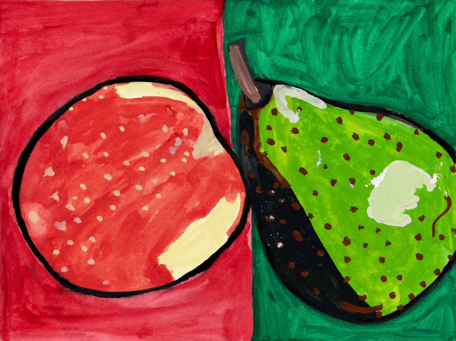 Saemee, Apple and Pear, 2017