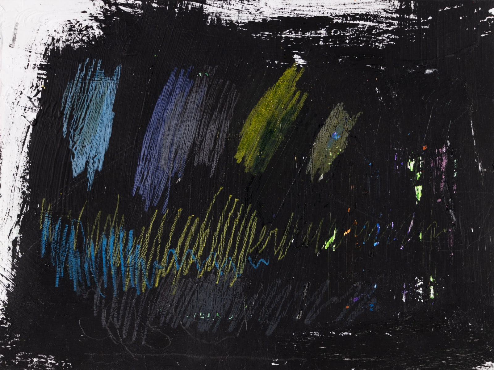 Casey Chrzan, Draw Pictures Gray, Green, Orange, Blue, Purple, Green, and Pink, 2022