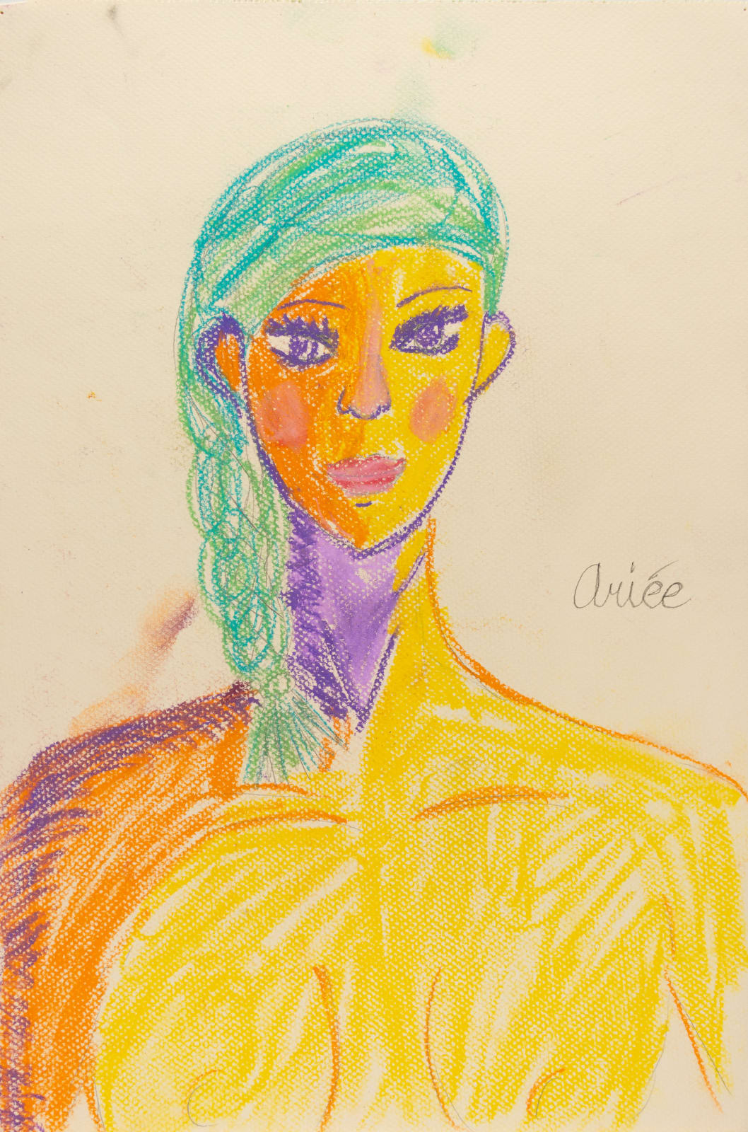 Ariée, Untitled (Pastel Work), n.d.
