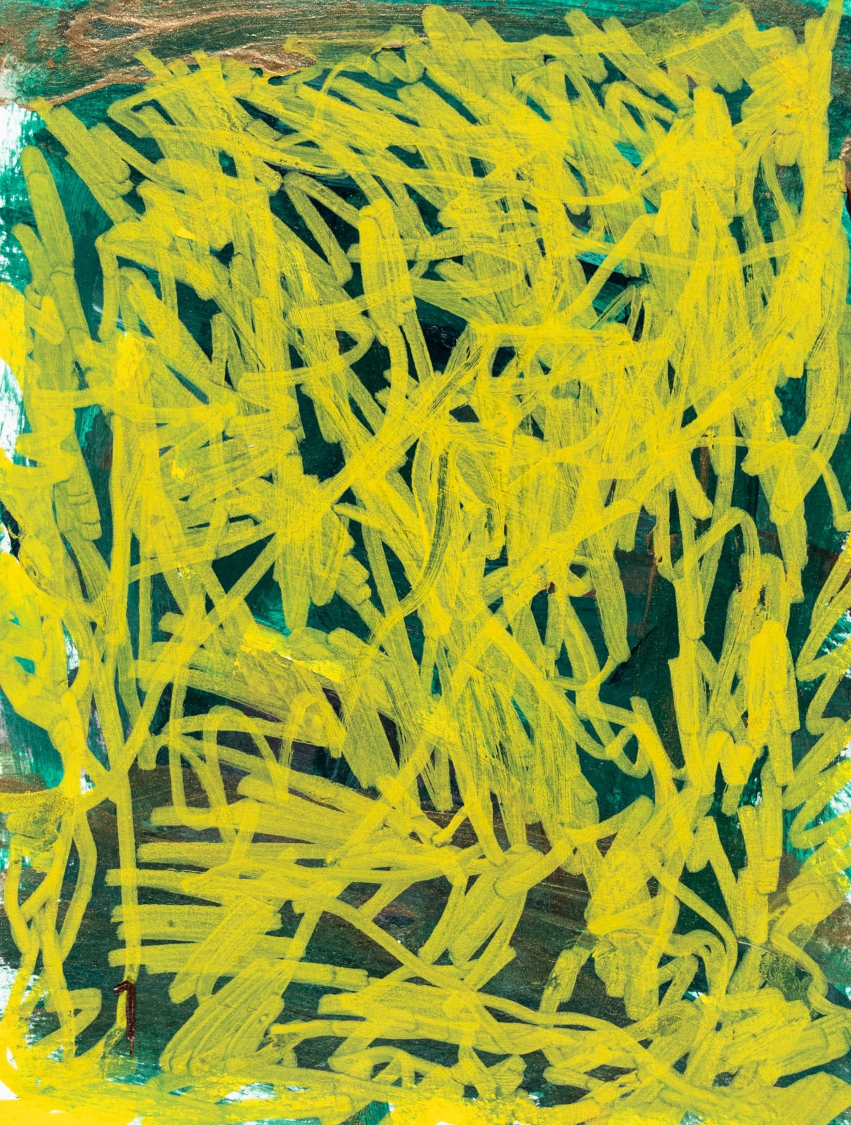 Sam Filicky, Acrylic on small paper, 2023