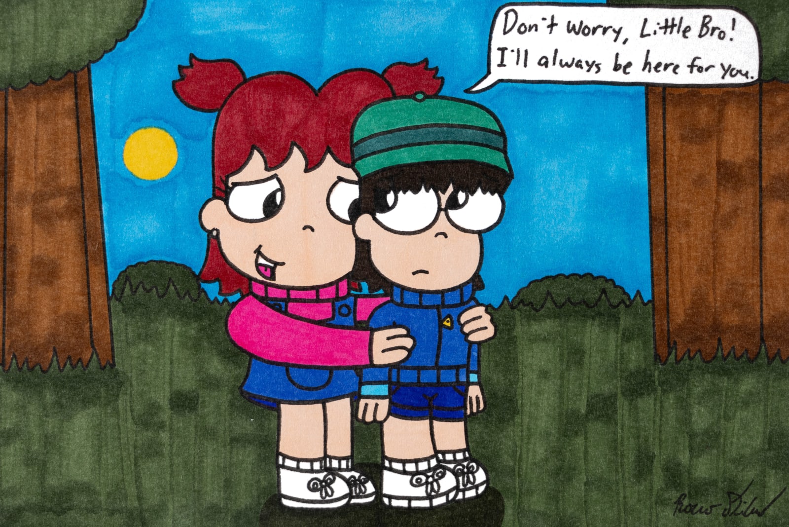 Rocco DiCaro, Comforting Moment, 2024