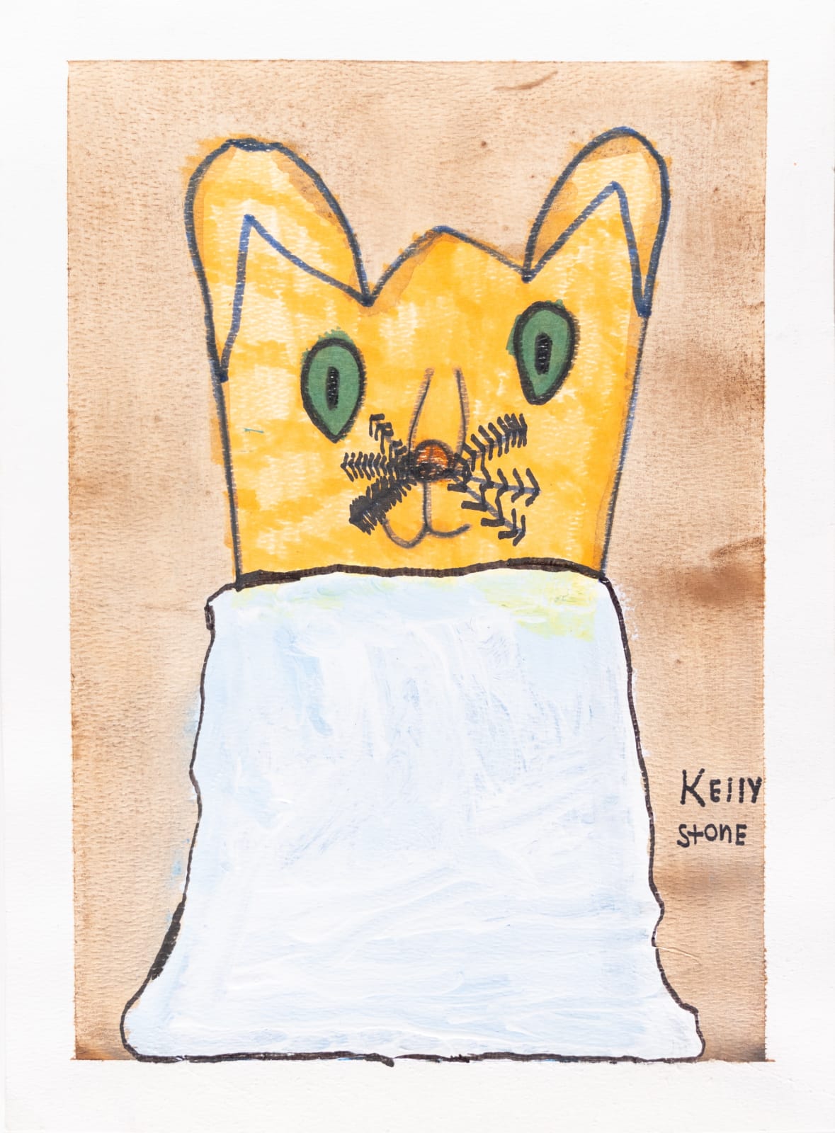 Kelly Stone, Cat, 2021