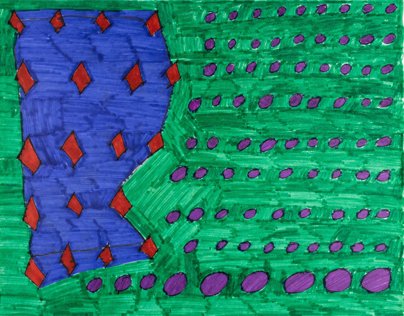 Maria Vanik, The Circles and the Table, 2018