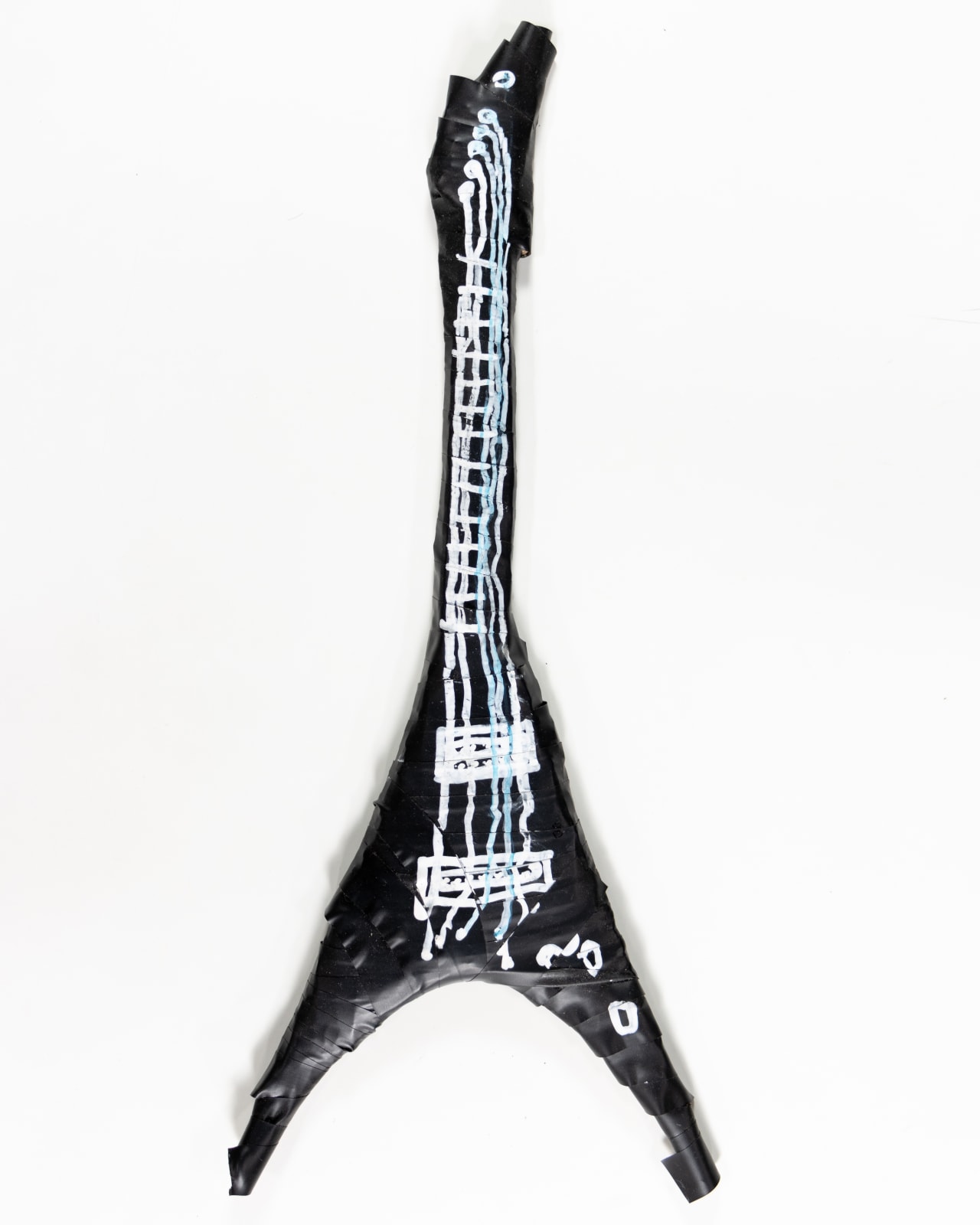 Joey Center, Untitled (Black Guitar), 2023