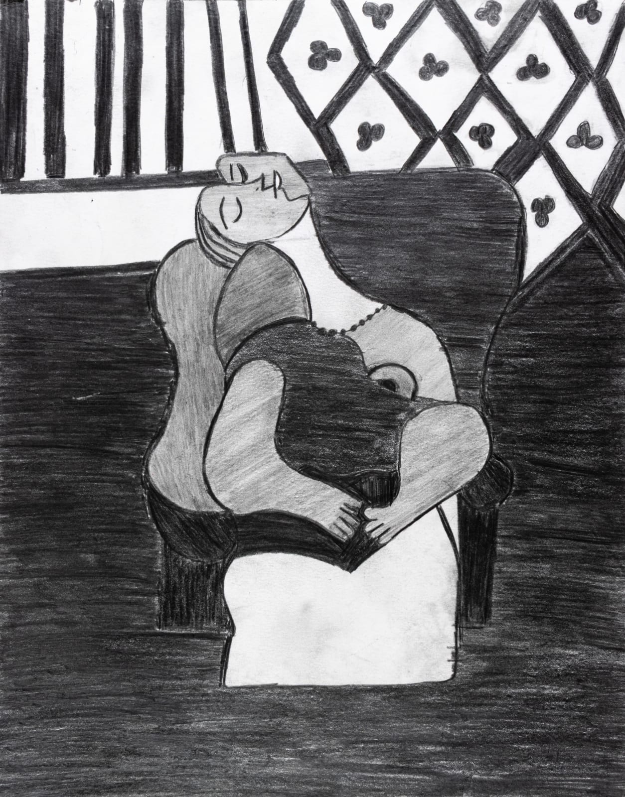 Alysha Kostelny, Sleeping Lady, 2024