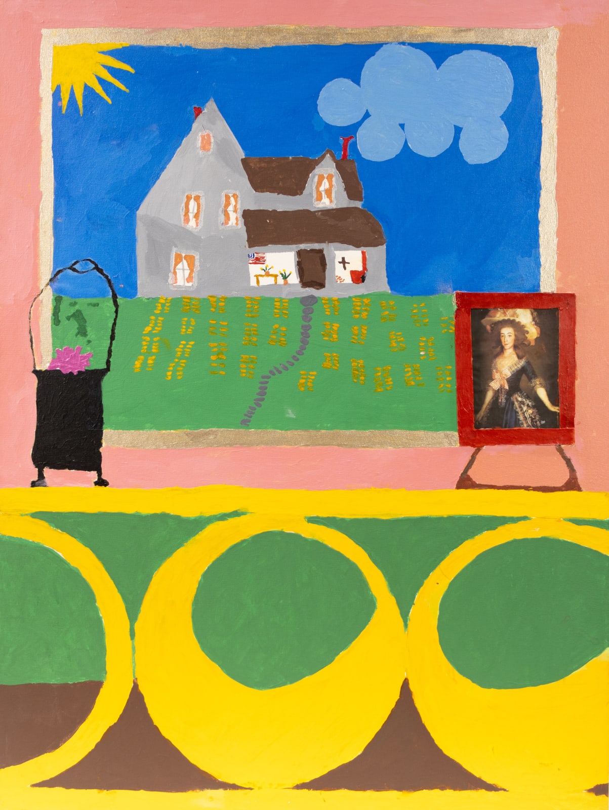 Chris Austin, Picture Within a Painting, 2018
