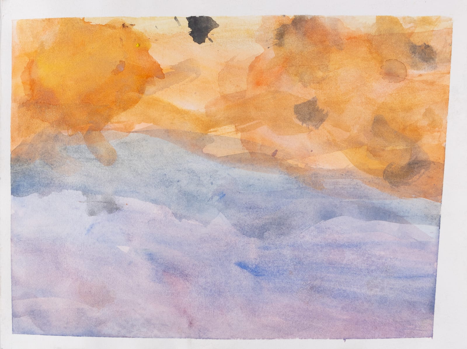 Chris Viau, Sunrise Over the Lake, 2020