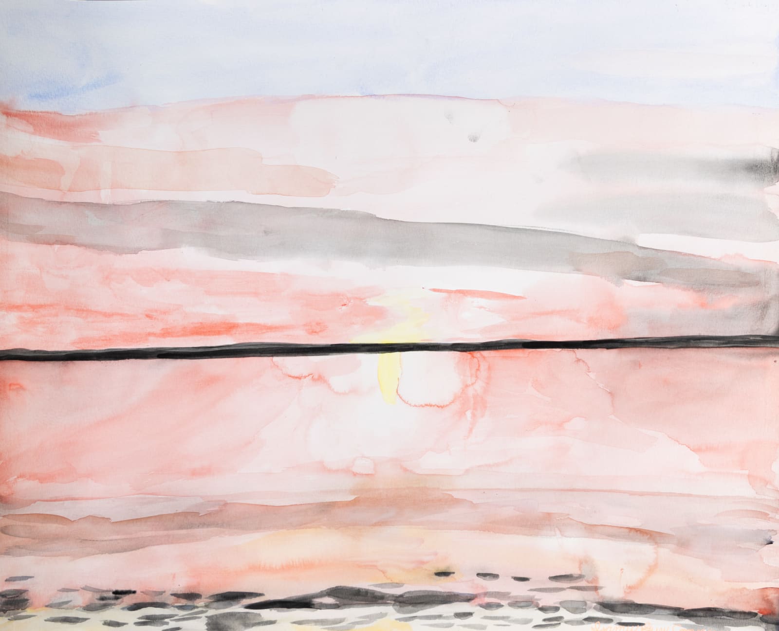 Isamu Guy Conners, Beach Sunset, 2020