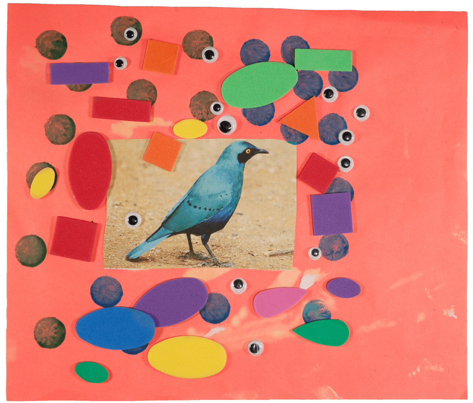 Lawrence M., Untitled (Blue bird), n.d.