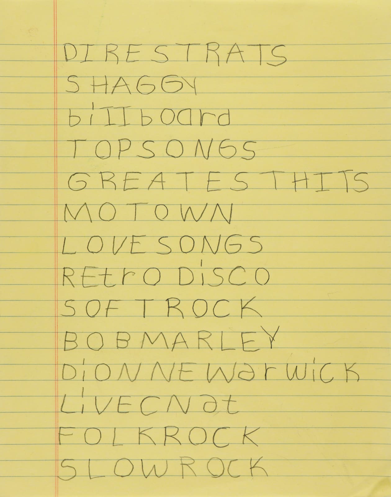 Jean Wilson, Untitled (Dire Straits), 2020