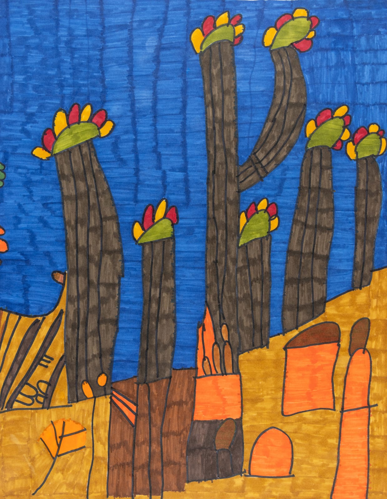 Maria Vanik, A Hardy Saguaro the Tallest Cactus of all Page 17, 2024