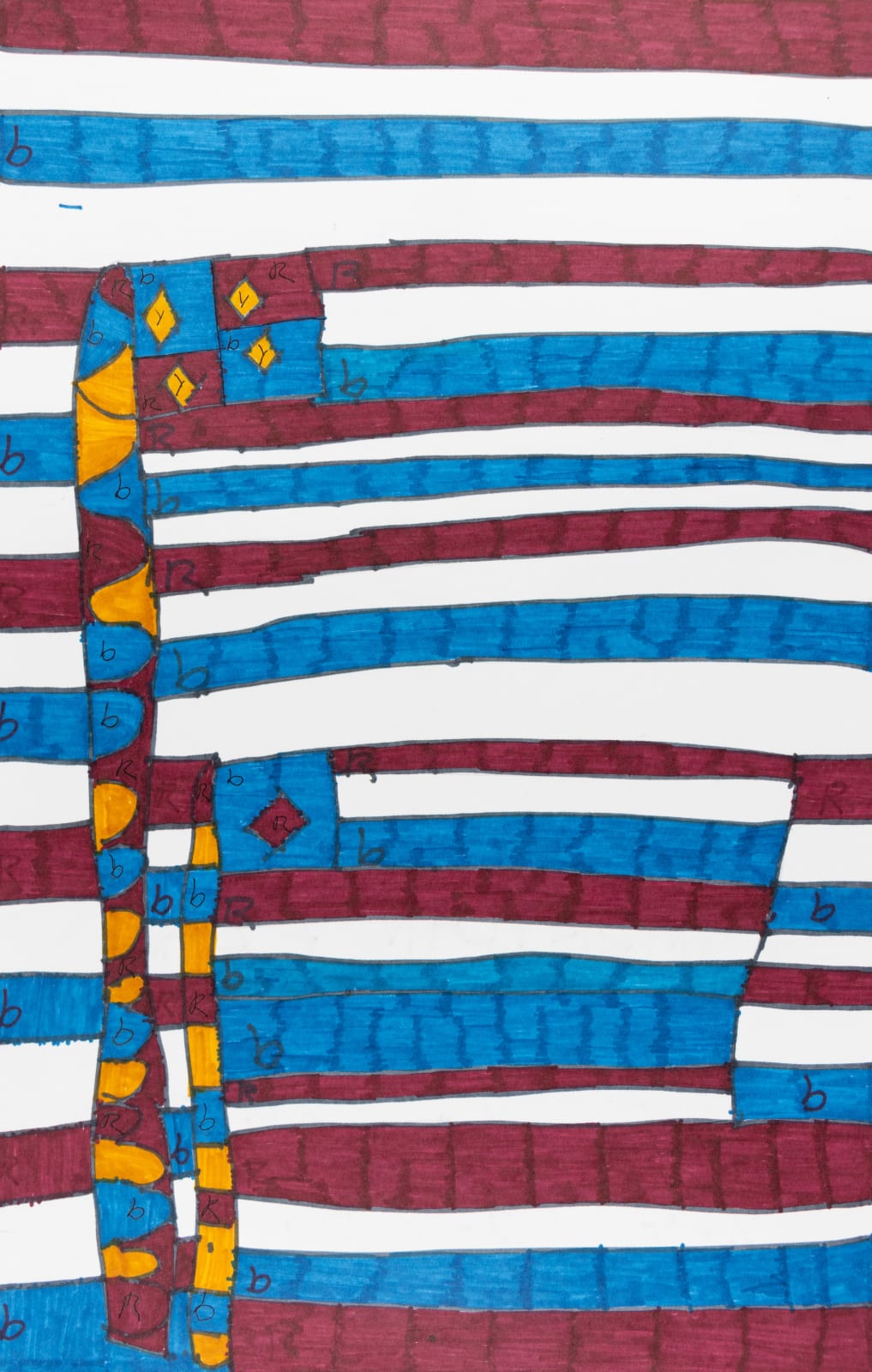 Maria Vanik, American Flag Rainbow, 2024