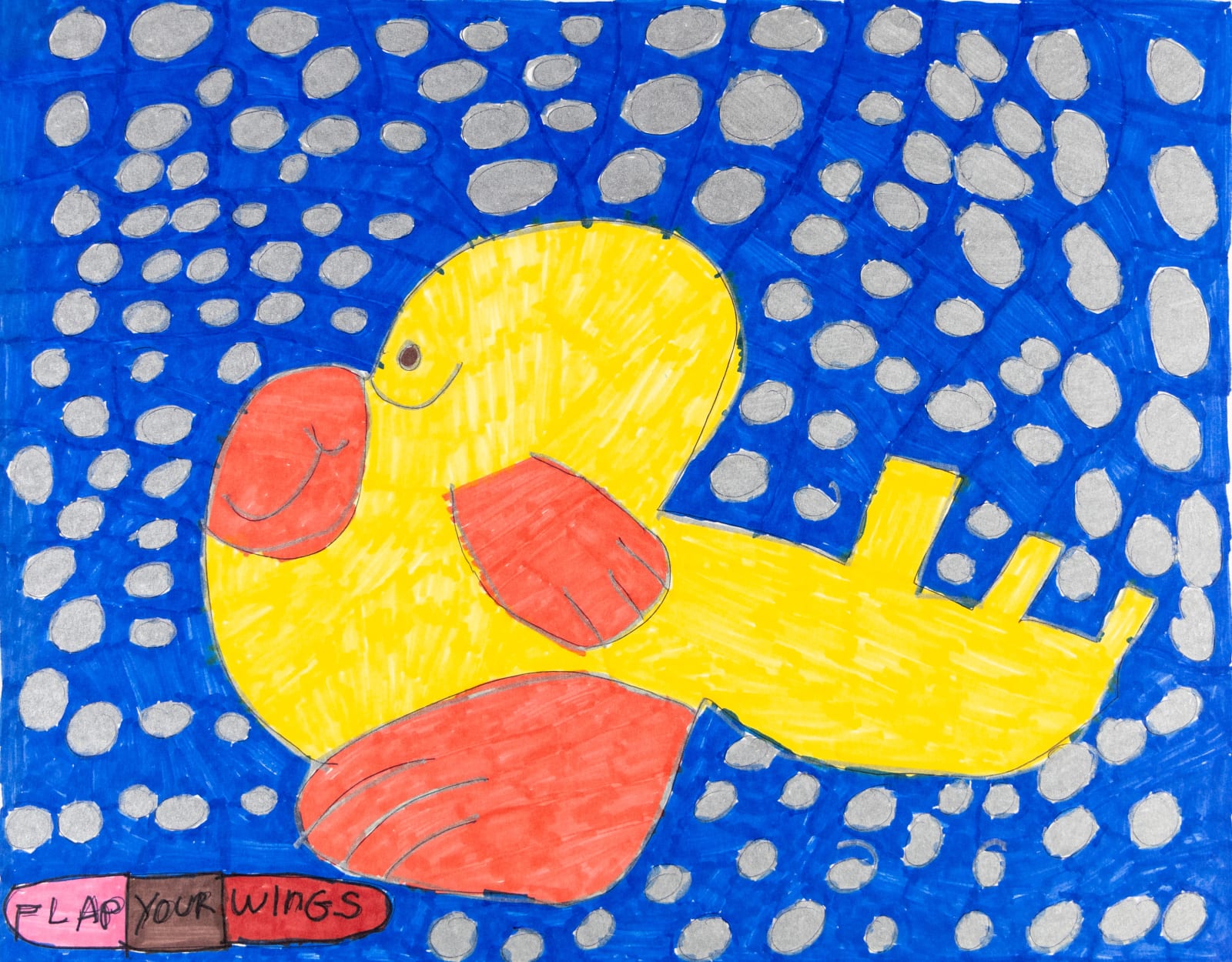 Maria Vanik, Flap Your Wings, 2021