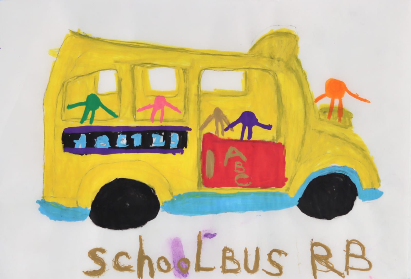 Renata Berdes, School Bus, 2023