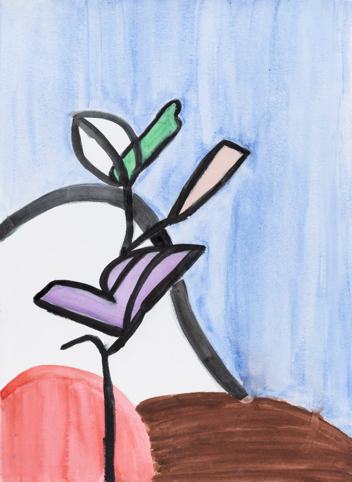 Alysha Kostelny, Mountain Over Flower, 2021