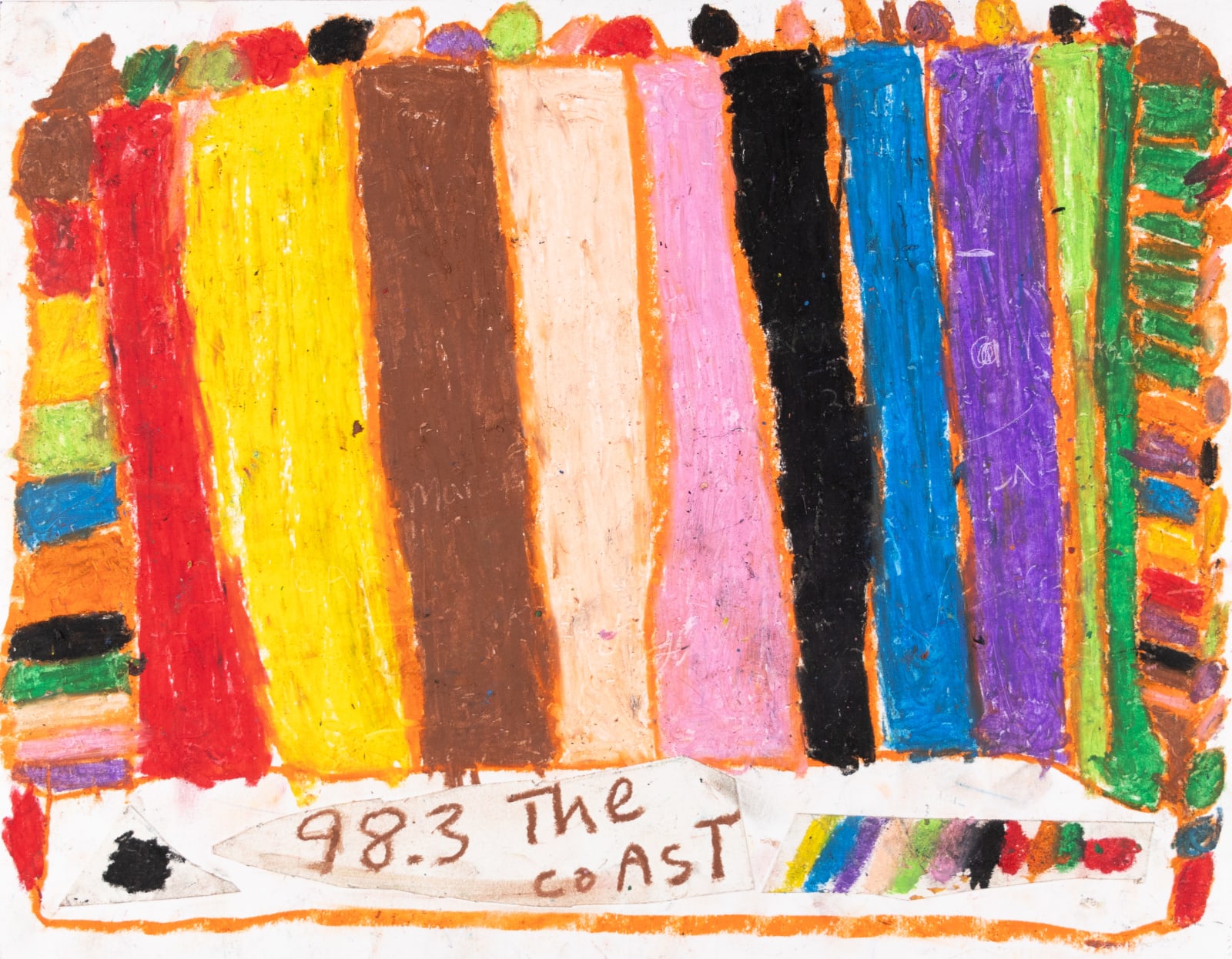 Marcus Imani Kennedy, Rug and Collage , 2021