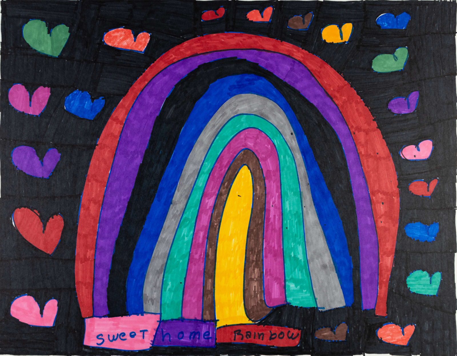 Maria Vanik, Sweet home Rainbow, 2021