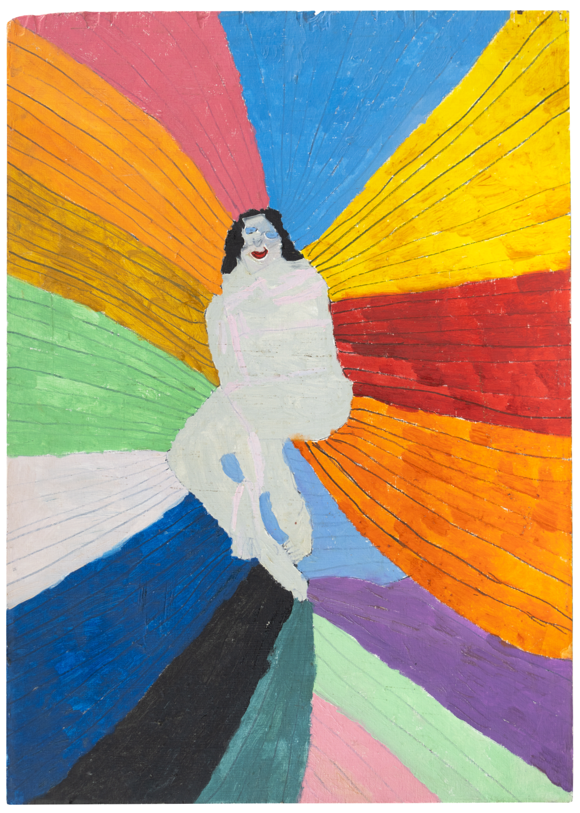 Veronica 'Ronnie' Cuculich, Naked Jailbird with Long Hands, 2006