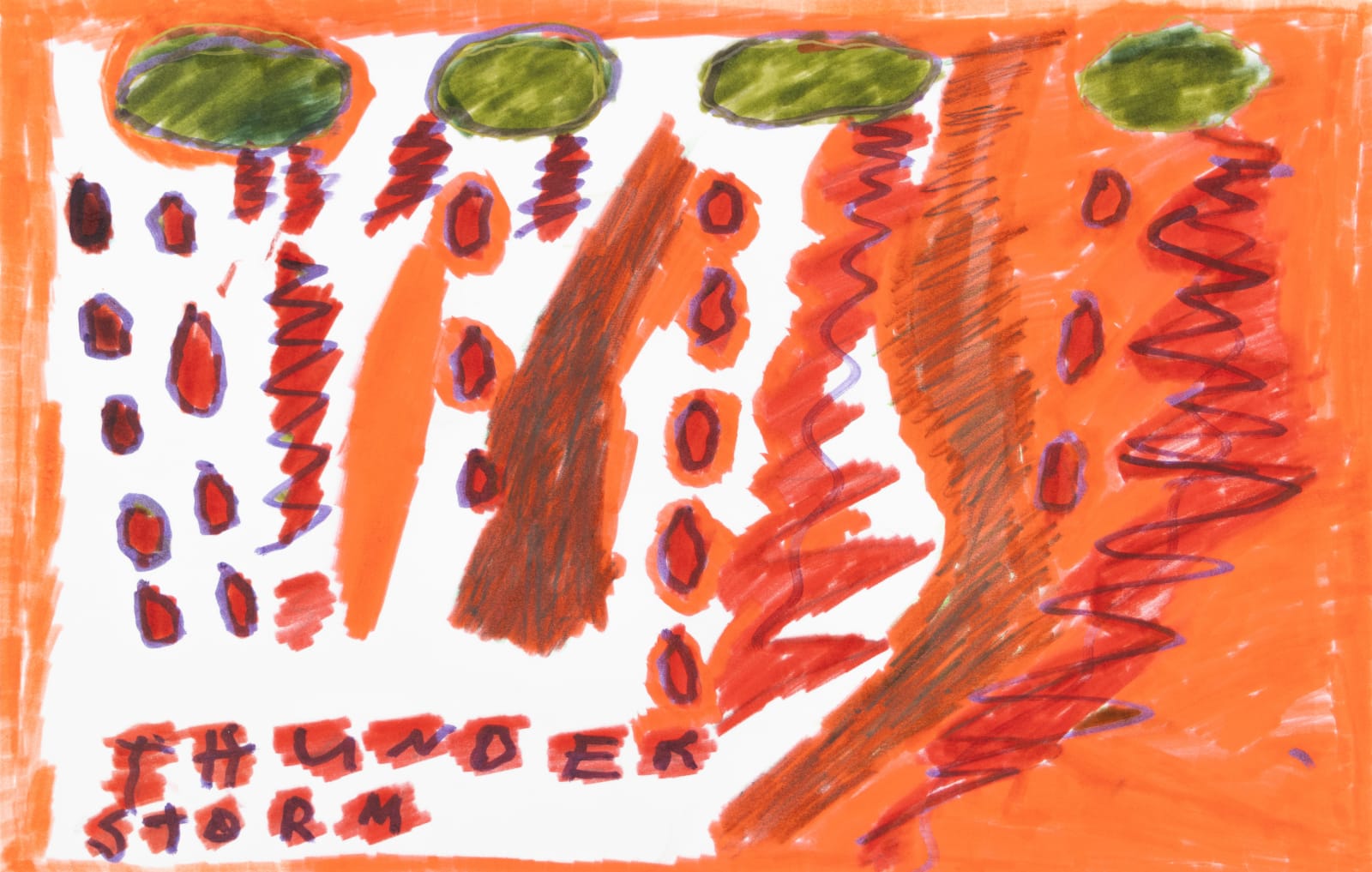 Ted Hamel, Thunder Storm, 2022