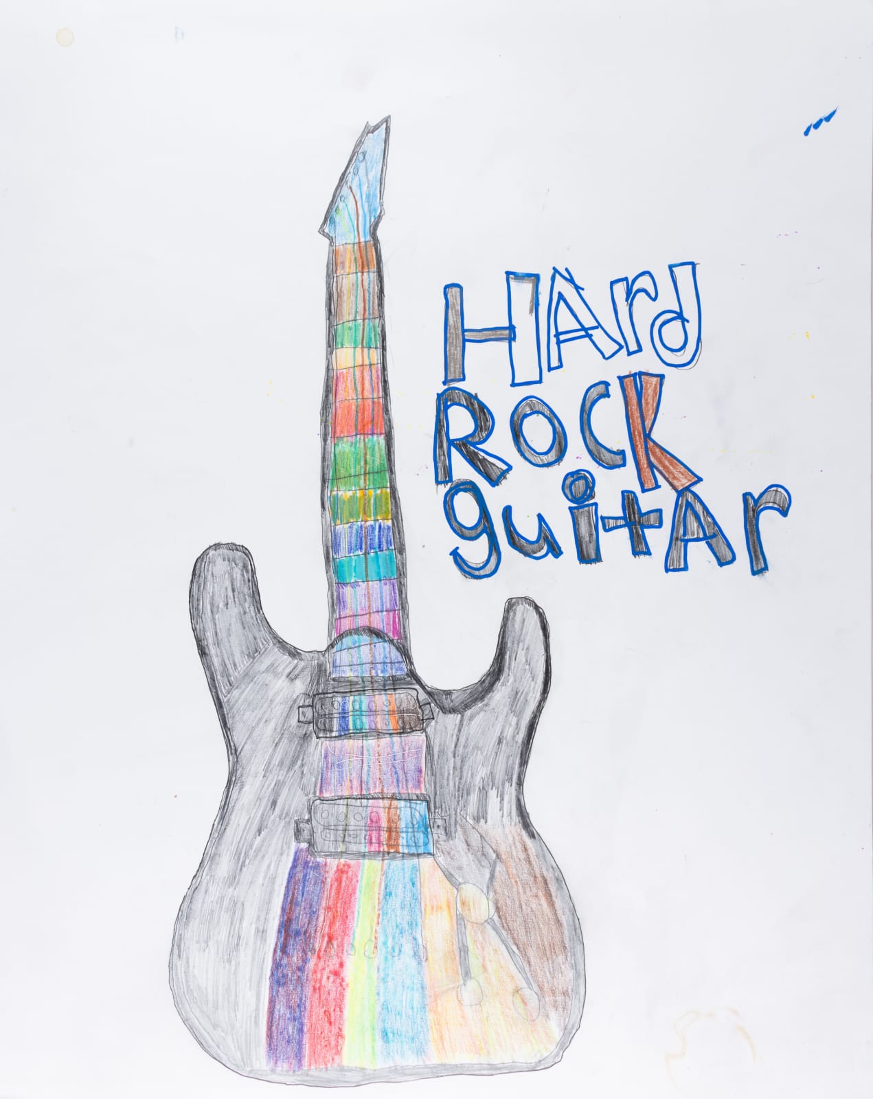 Joey Center, Hard Rock Guitar, n.d.