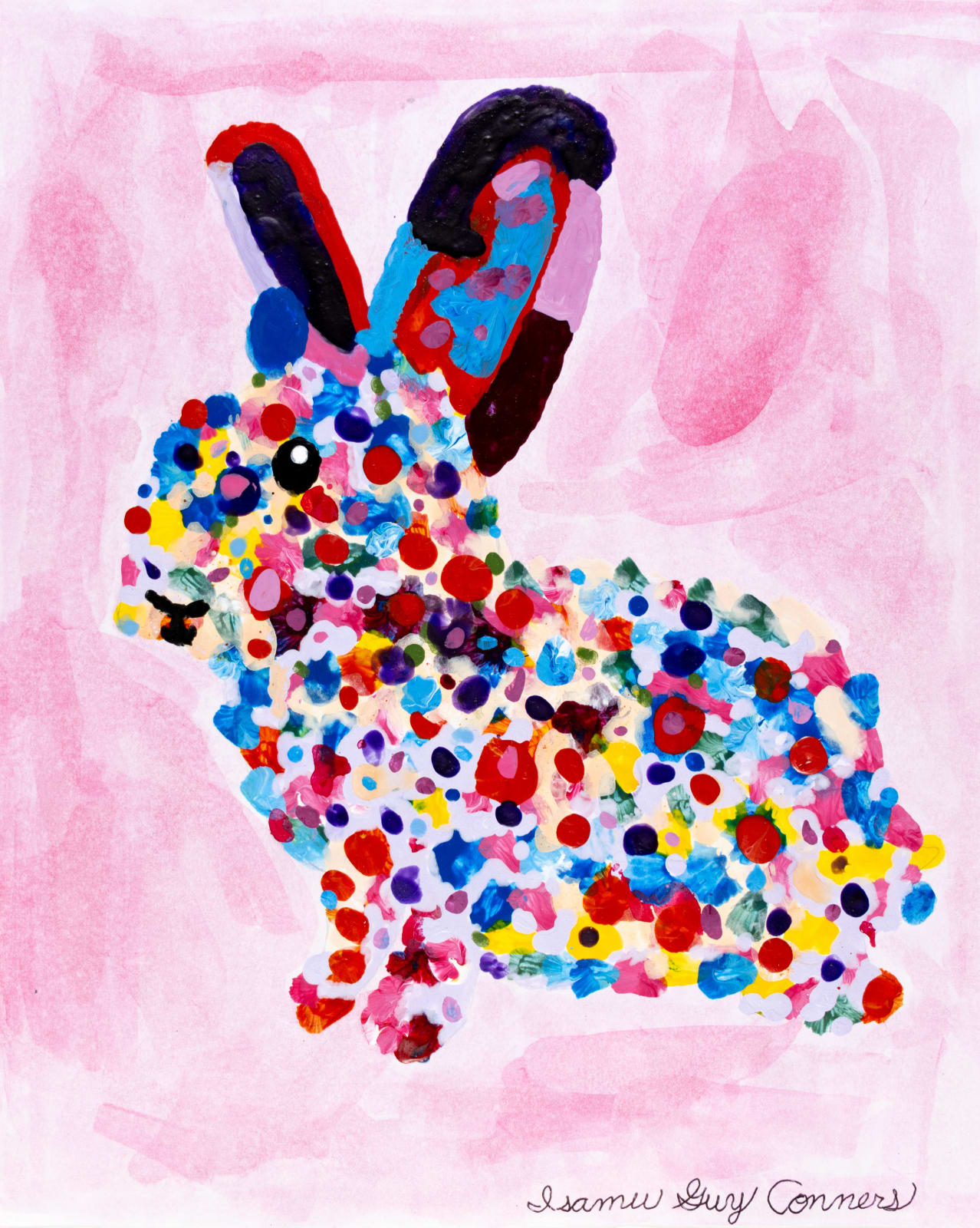 Isamu Guy Conners, Rainbow Rabbit, 2015