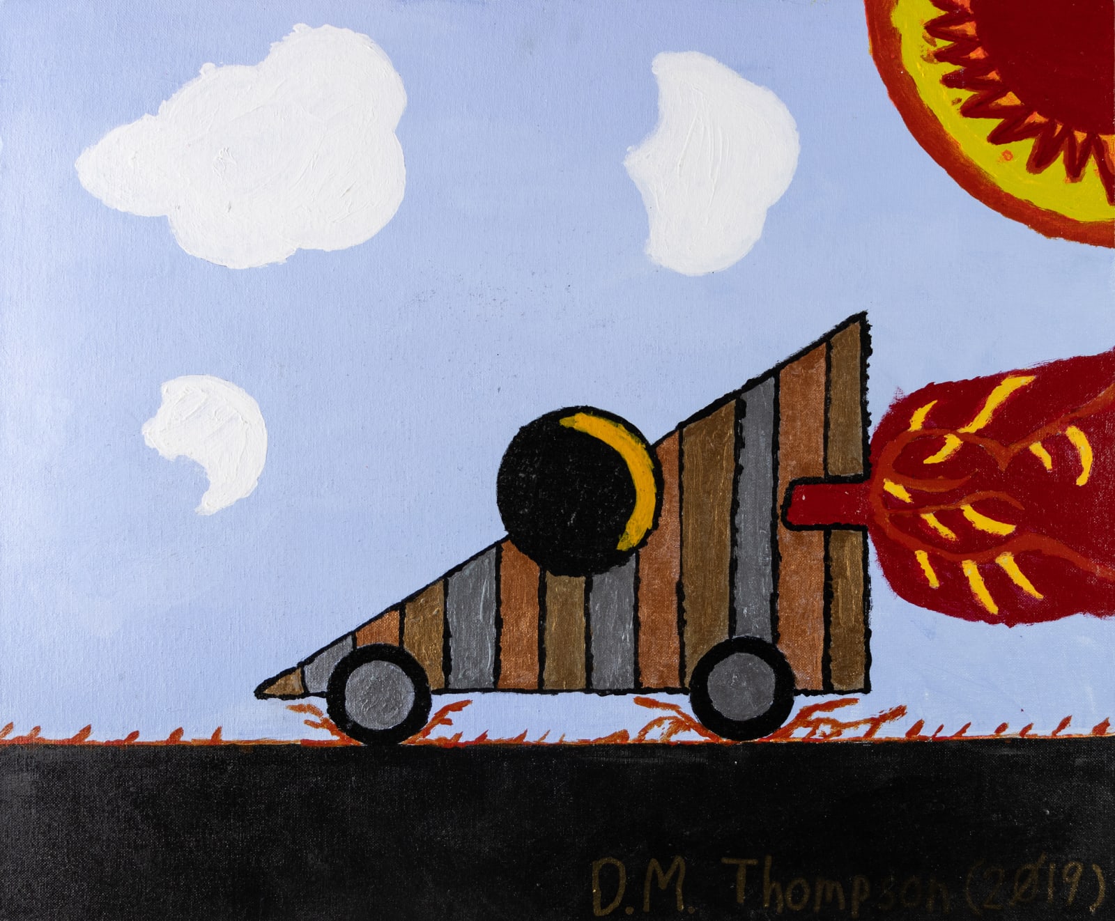 Dave Thompson, Mr. Parkers Rocket Car, 2019