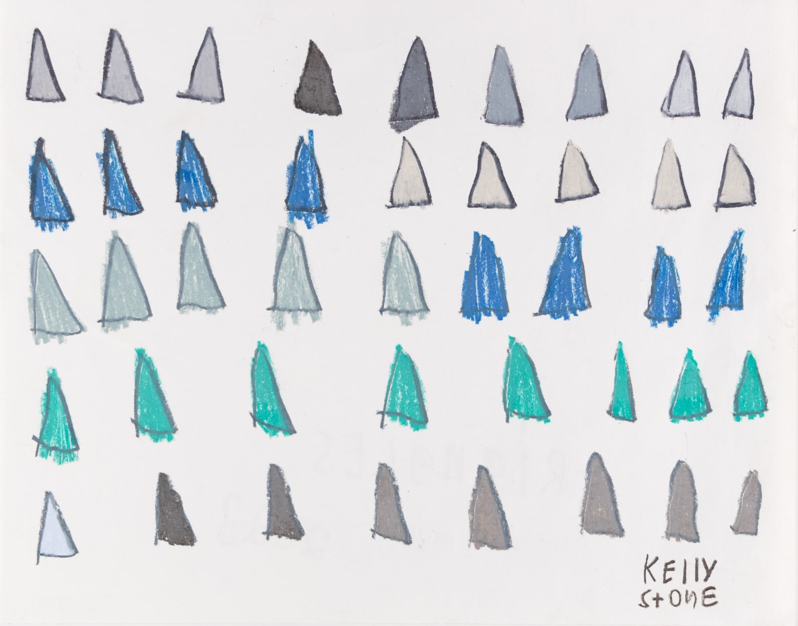 Kelly Stone, Triangles, 2023