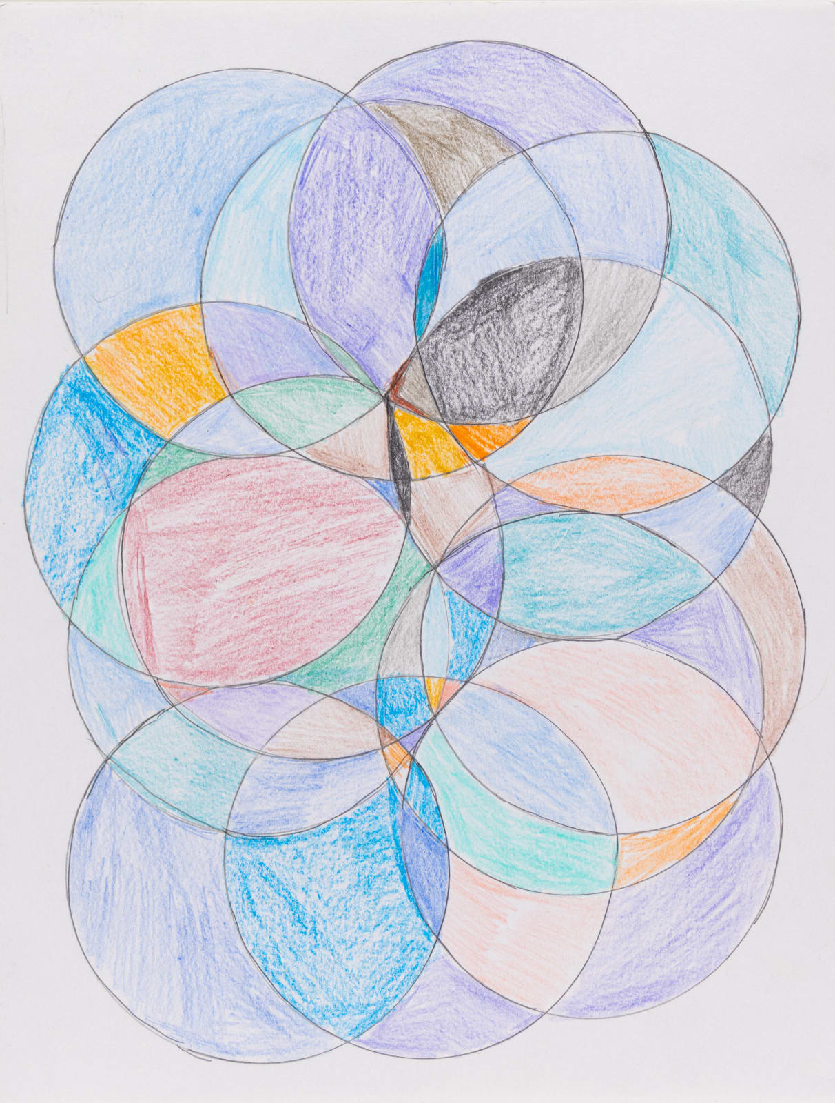 Stefan Harhaj, Untitled (Layered Circle Works), n.d.