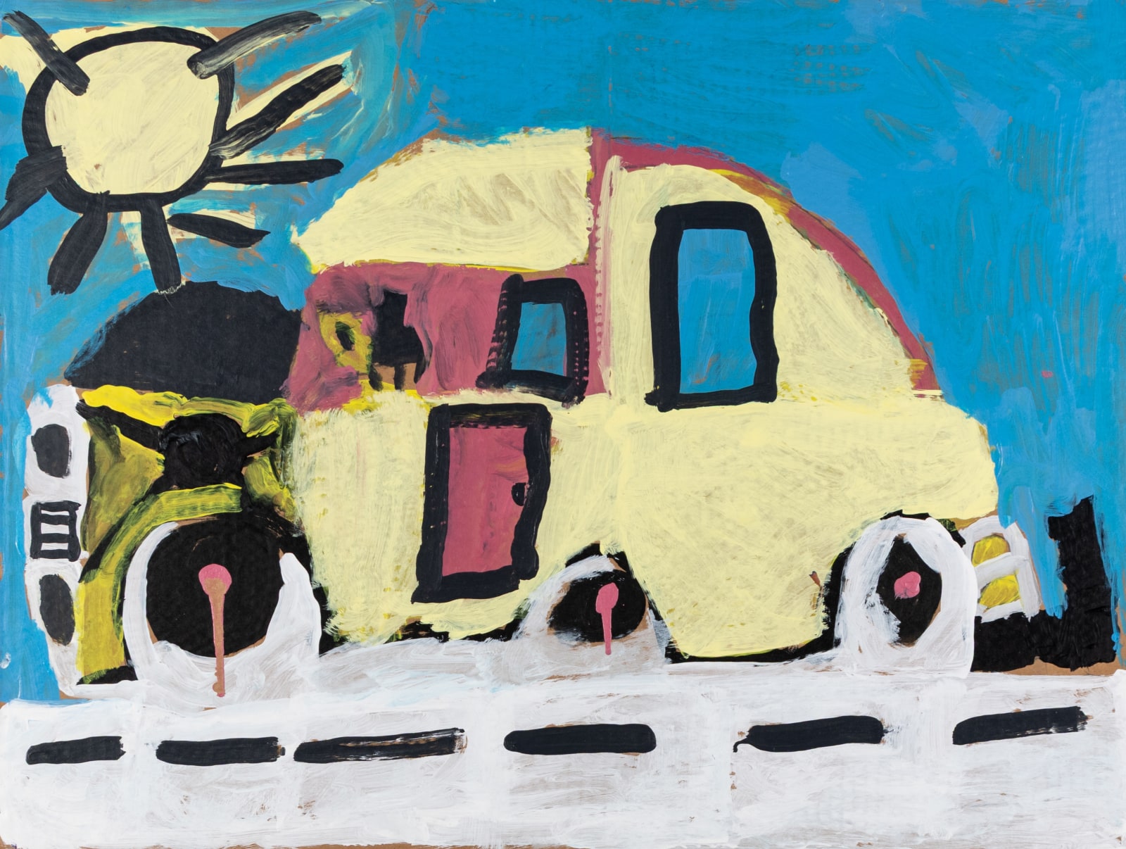 Jean Wilson, Flat Tire, 2025