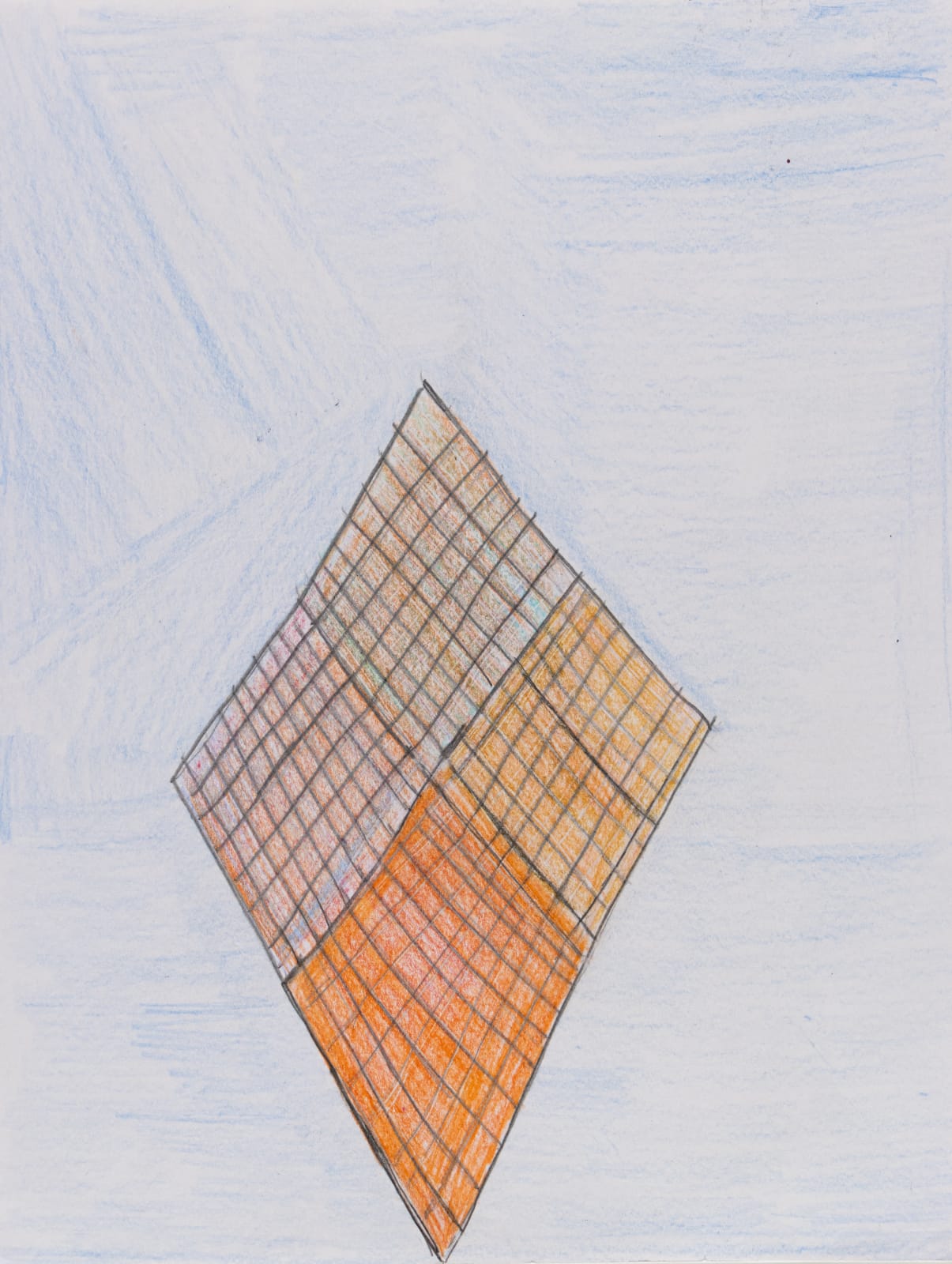 Stefan Harhaj, Untitled (Waffle Cone Diamond), n.d.