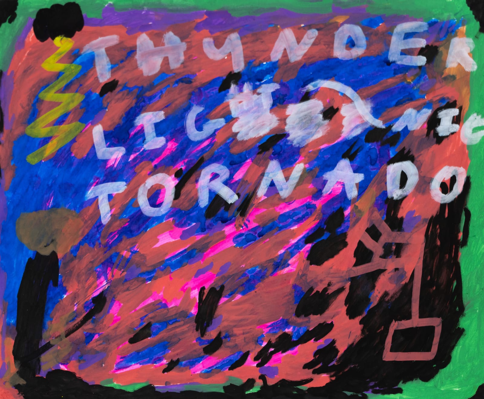 Ted Hamel, Thunderstorm of COoor, 2024