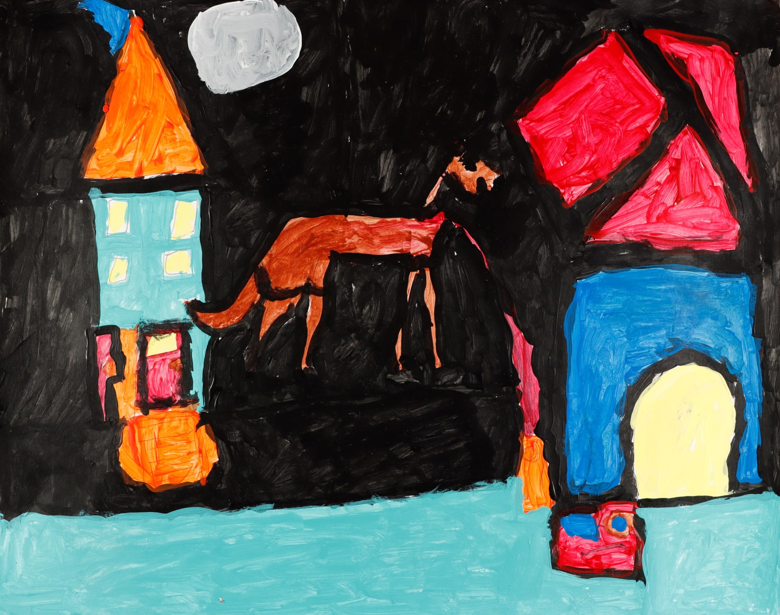 Jean Wilson, Riding on an Elephant , 2023