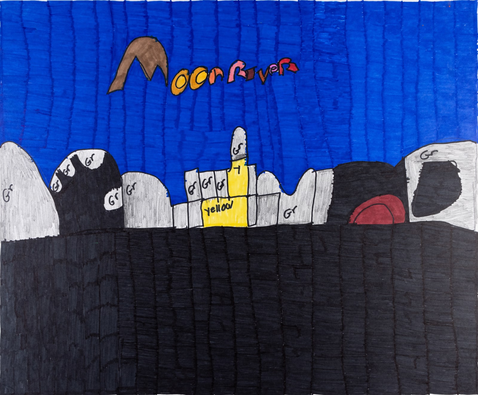 Maria Vanik, Moon River, Color Rainbow, n.d.
