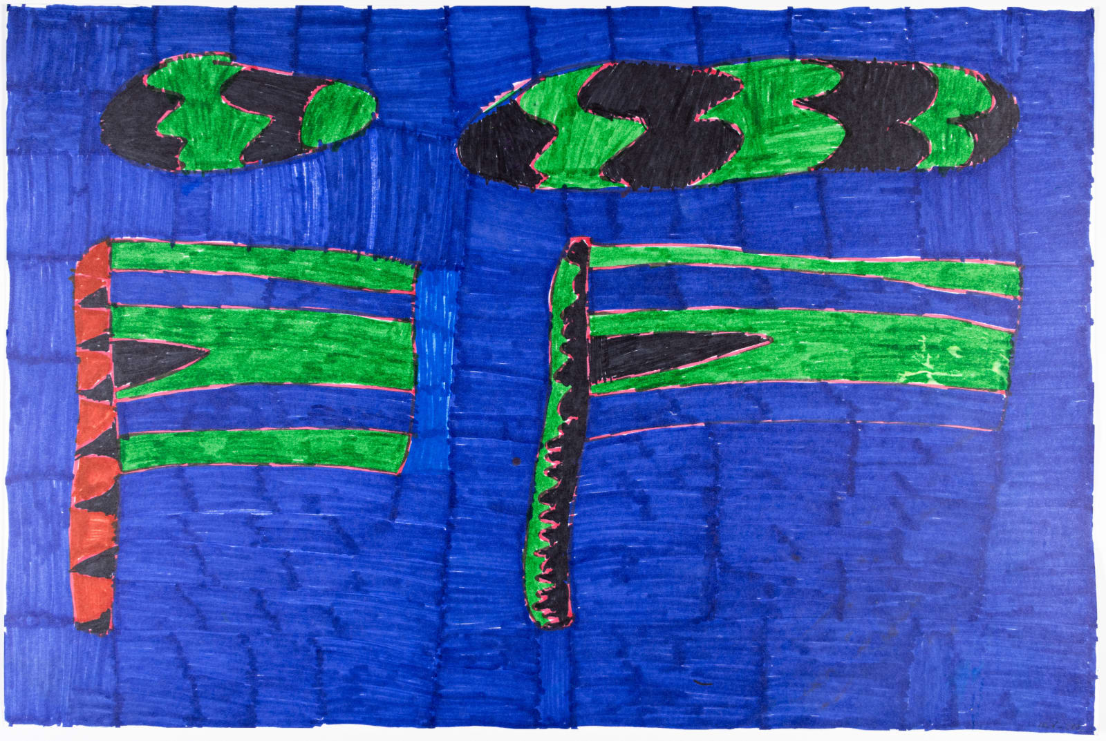 Maria Vanik, Untitled (Flags), n.d.