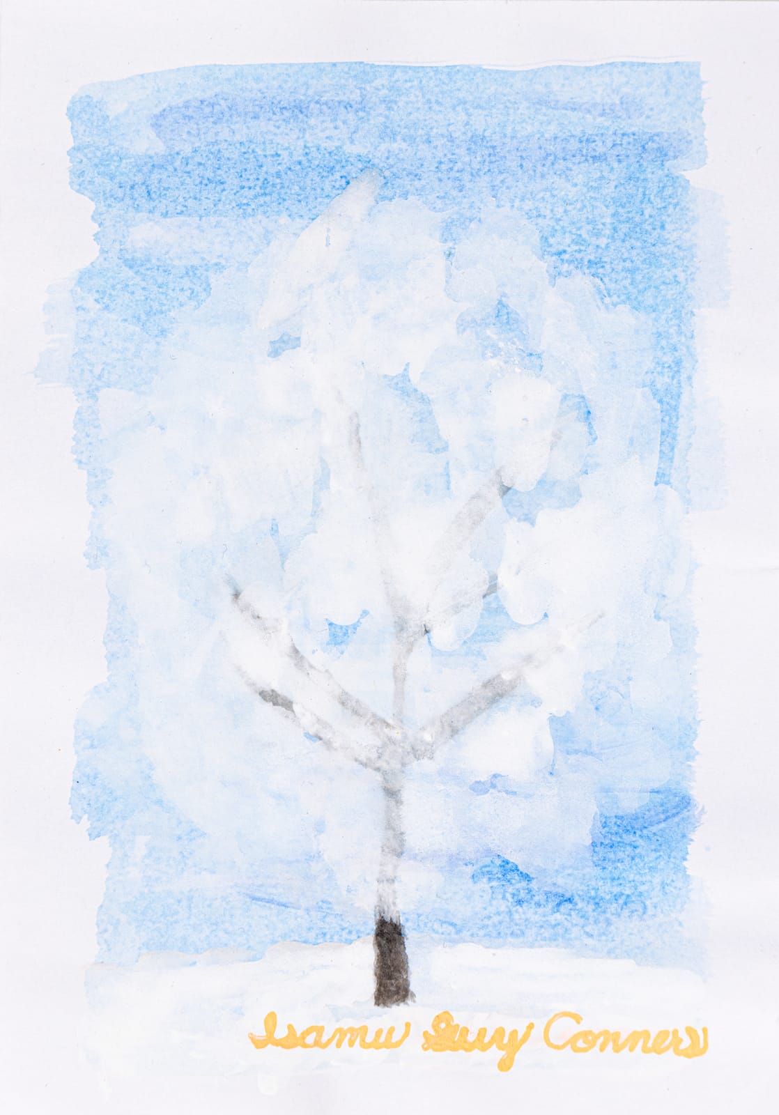 Isamu Guy Conners, White Tree, 2020