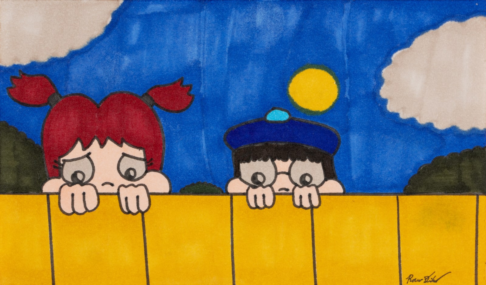 Rocco DiCaro, Looking Over the Fence , 2024