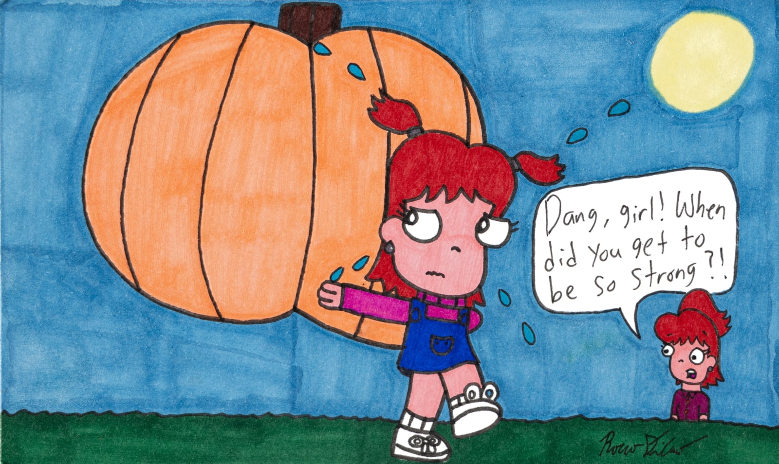 Rocco DiCaro, Pumpkin Carrier, 2023