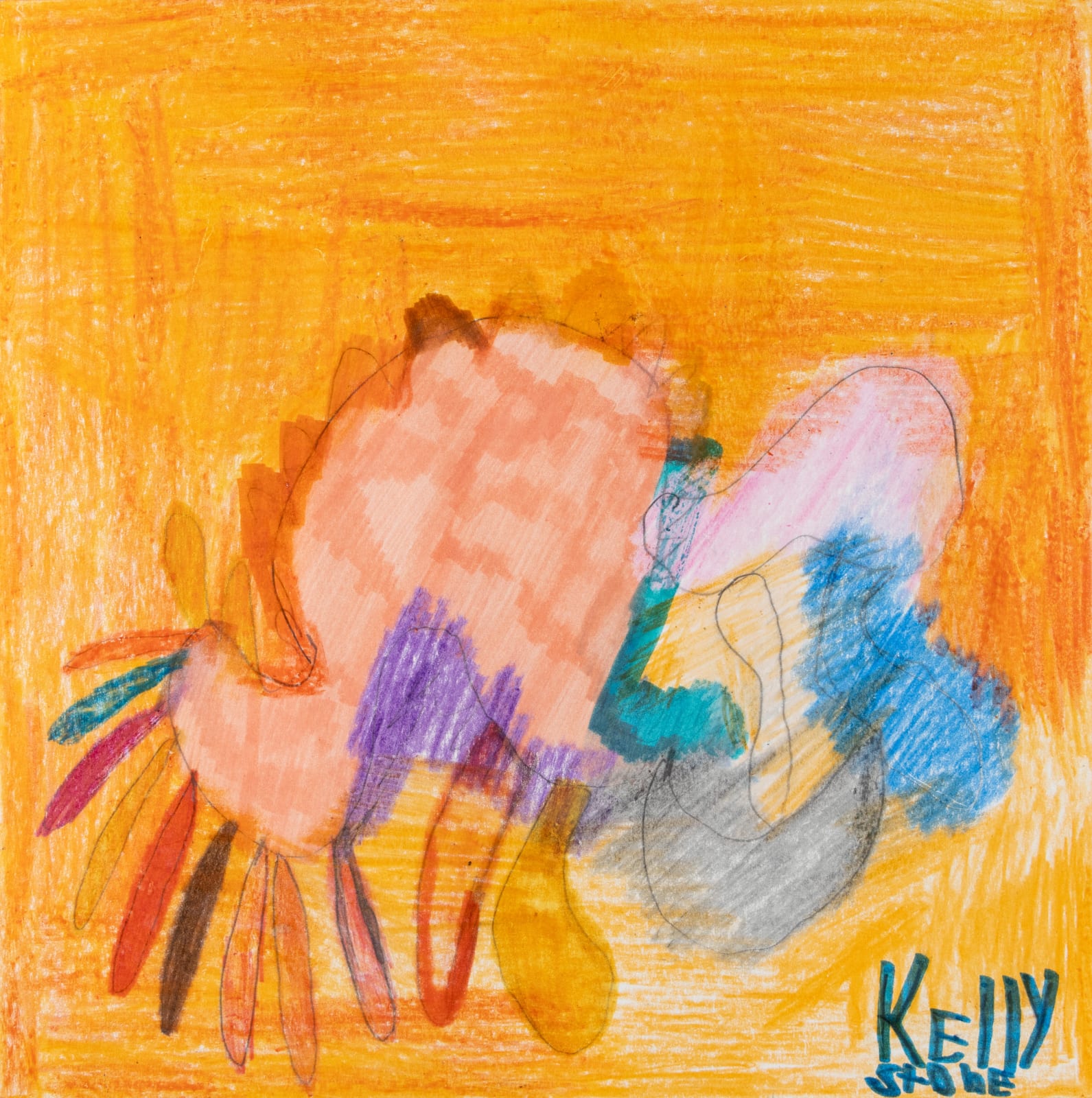 Kelly Stone, Different Colored Stripes & Shapes, 2017