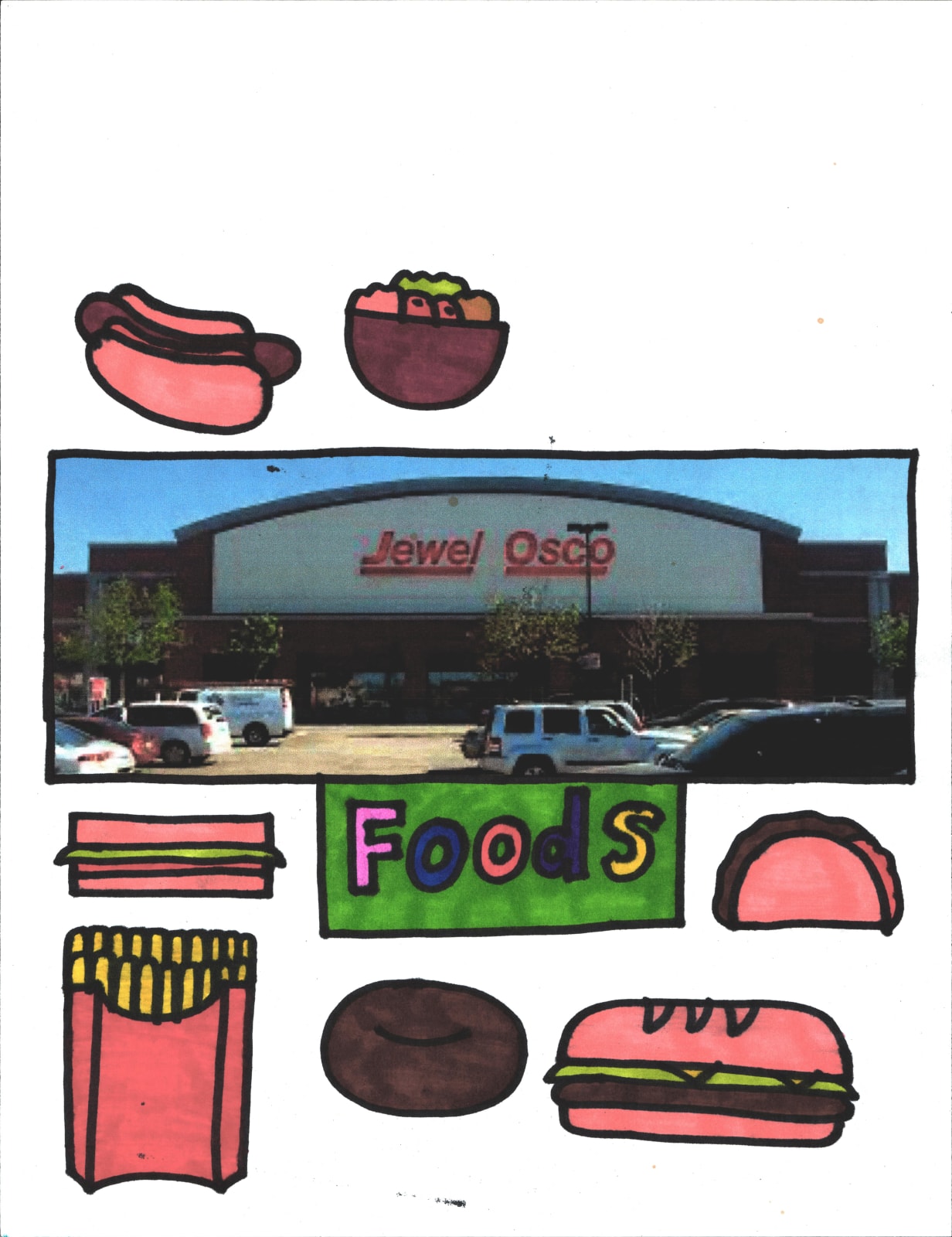 Noel Herrera, Untitled (Jewel Osco Sells Foods) , n.d.