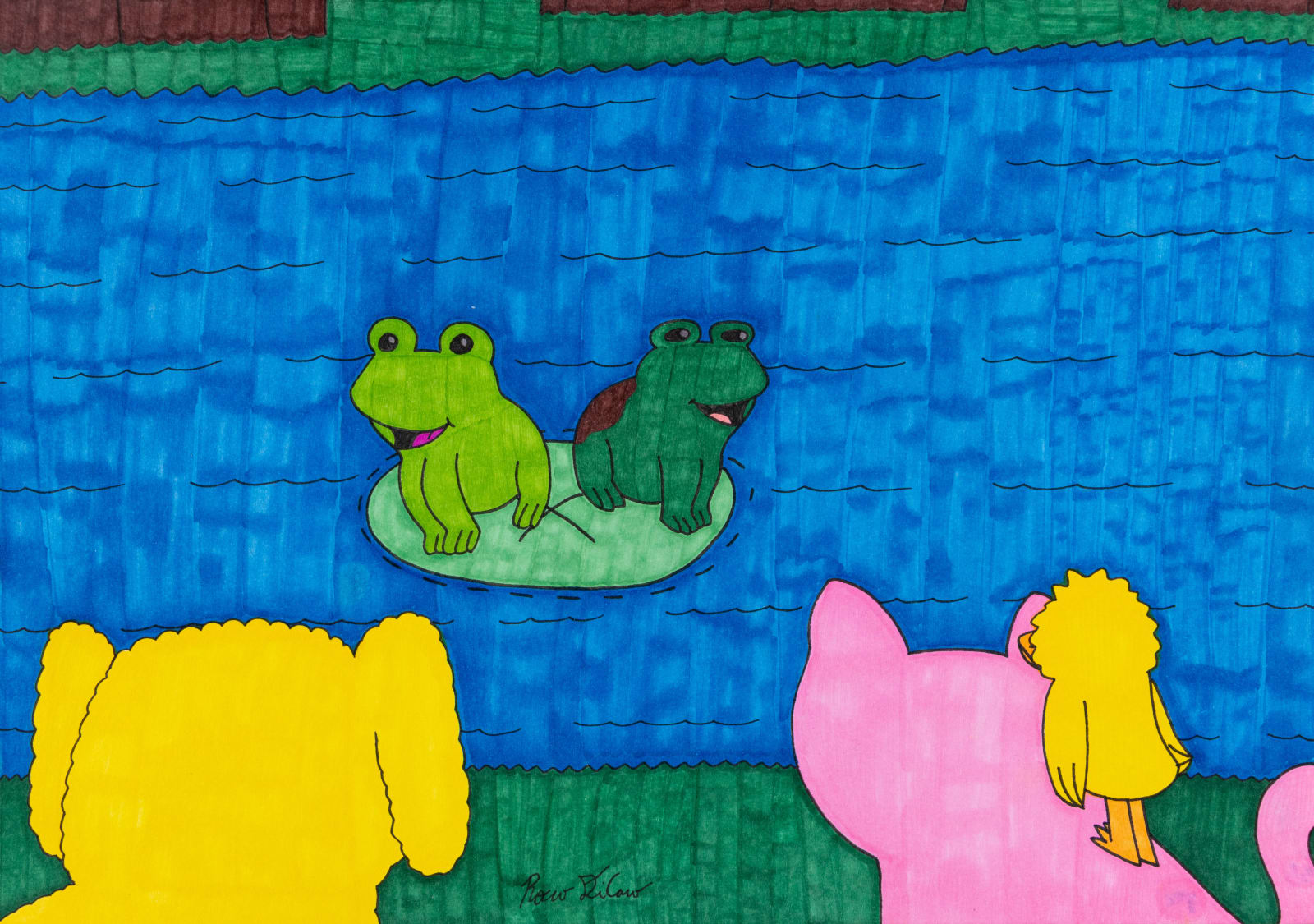Rocco DiCaro, Fred Frog and Ted Toad, 2023