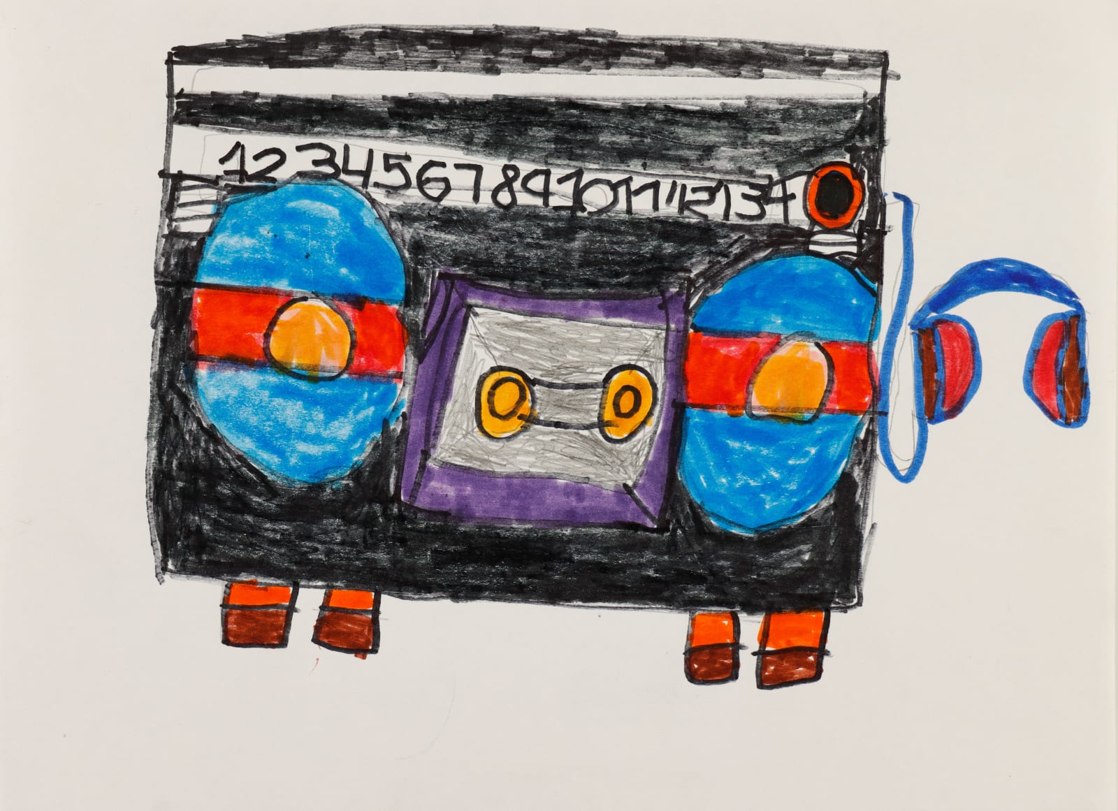 Jean Wilson, Boom Box Stereo, 2021