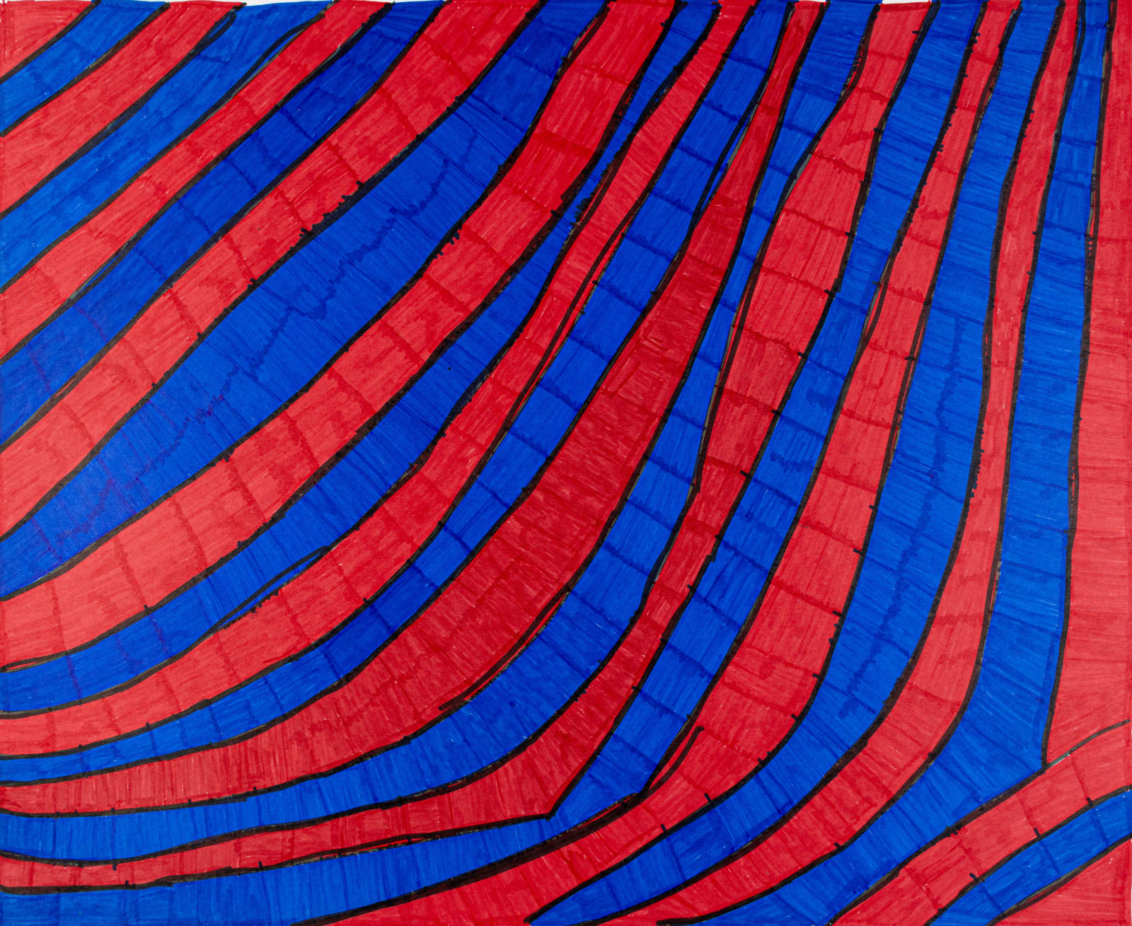 Maria Vanik, Rainbow American Flag, 2023