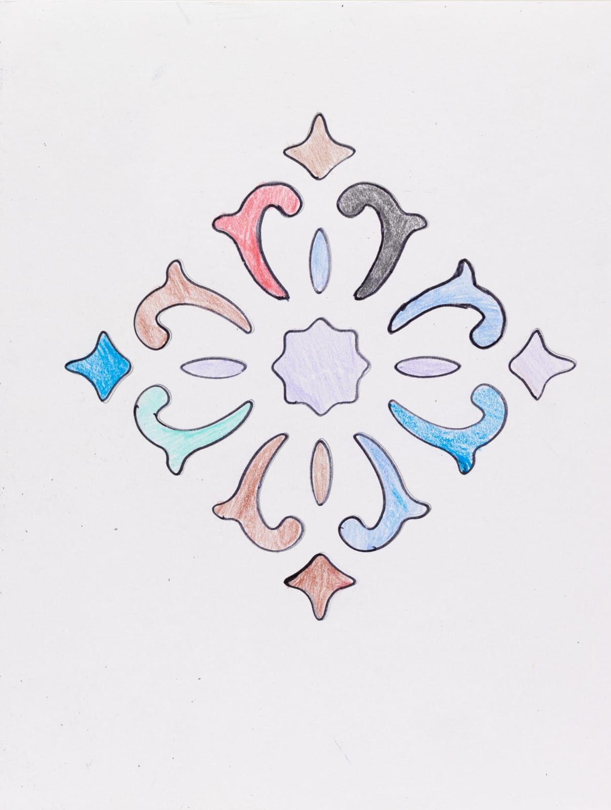 Stefan Harhaj, Untitled (Tile Pattern), n.d.