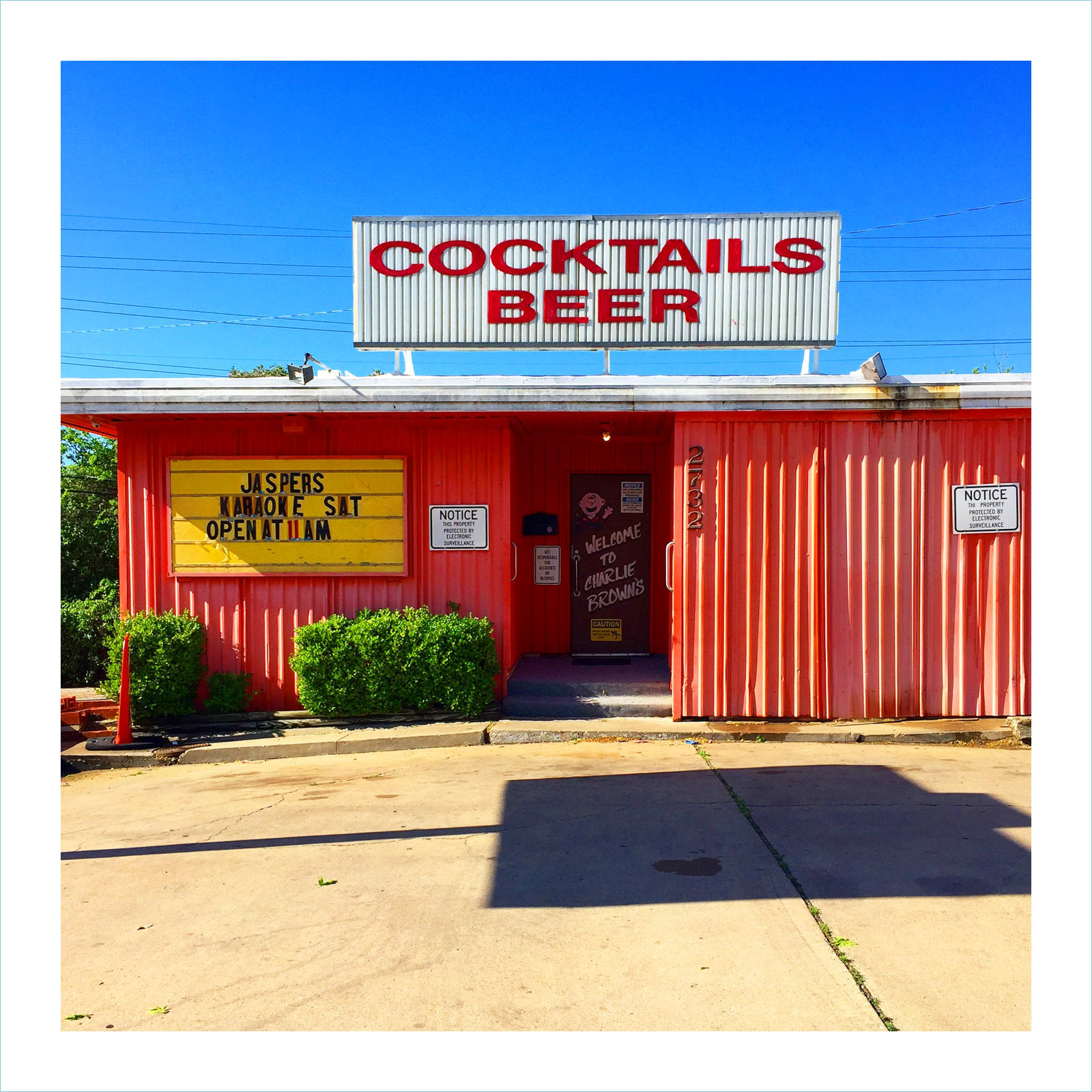 William Greiner, Cocktails Beer, Fort Worth TX, 2018